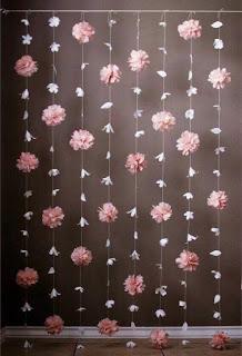 18 Ideas fáciles y hermosas para decorar con flores de papel