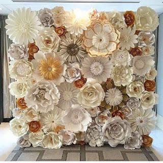 18 Ideas fáciles y hermosas para decorar con flores de papel