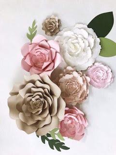 18 Ideas fáciles y hermosas para decorar con flores de papel