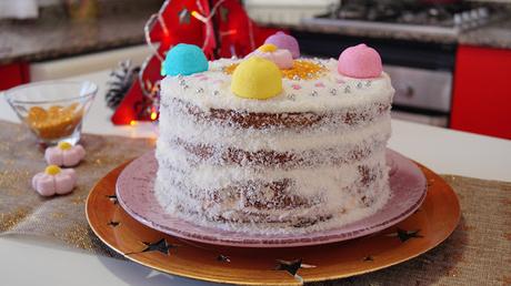 TARTA NAKED CAKE DE NAVIDAD TARTA NAKED CAKE DE NAVIDAD