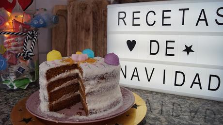 TARTA NAKED CAKE DE NAVIDAD TARTA NAKED CAKE DE NAVIDAD