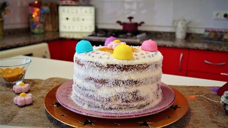 TARTA NAKED CAKE DE NAVIDAD TARTA NAKED CAKE DE NAVIDAD
