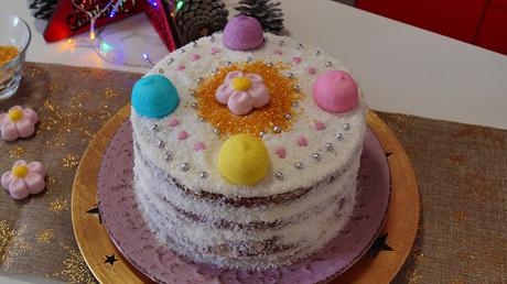 TARTA NAKED CAKE DE NAVIDAD TARTA NAKED CAKE DE NAVIDAD