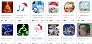 Mejores apps para tu movil en navidad