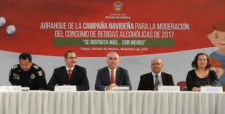 INICIA CAMPAÑA NAVIDEÑA PARA EL CONSUMO MODERADO DE BEBIDAS ALCOHÓLICAS INICIA CAMPAÑA NAVIDEÑA PARA EL CONSUMO MODERADO DE BEBIDAS ALCOHÓLICAS