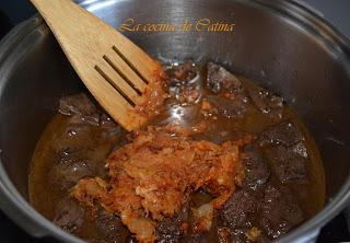 Goulash húngaro de ternera Goulash húngaro de ternera