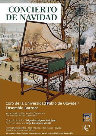 El Coro de la UPO presenta su nuevo programa barroco para Navidad.