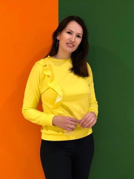 Sudadera con volante Sudadera con volante