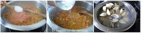 Fideos con Almejas