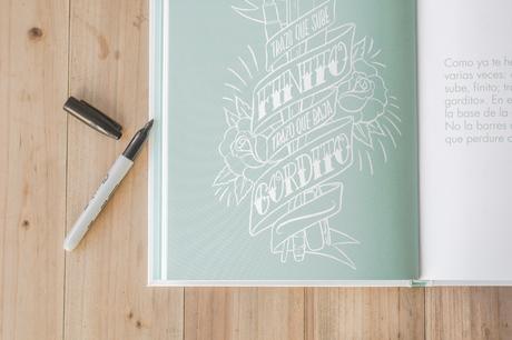 Así es “Caligrafía Creativa”, el libro de Rubio para introducirte en el mundo del lettering de una forma divertida