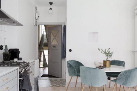 mini piso sueco estilo nórdico diseño interiores decoración mini pisos decoración interiores decoración estudio decoración espacios pequeños buenas calidades decoración 