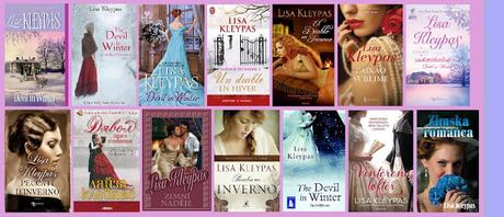 Portadas del libro El diablo en invierno, de Lisa Kleypas
