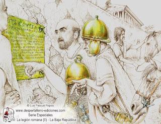 LA LEGIÓN ROMANA. RESEÑA A LOS CUATRO PRIMEROS VOLUMENES QUE DESPERTA FERRO HA DEDICADO A LA CUESTIÓN.