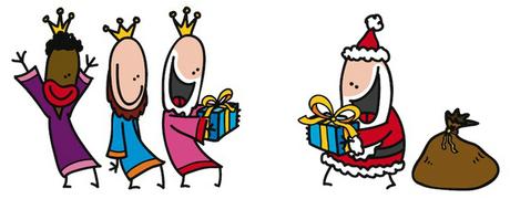 Papa Noel o Reyes Magos papas noel o reyes magos