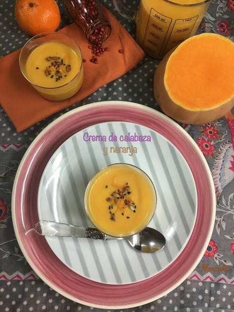 Crema De Calabaza Y Naranja