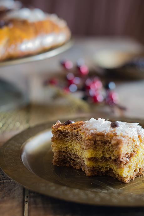 Roscón de Reyes de zanahoria (y zanahoria y chocolate) Felices fiestas para tod@s!!!