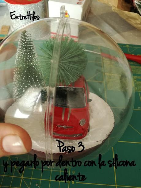 Tutorial: Como hacer una SNOW GLOBE DIY 2