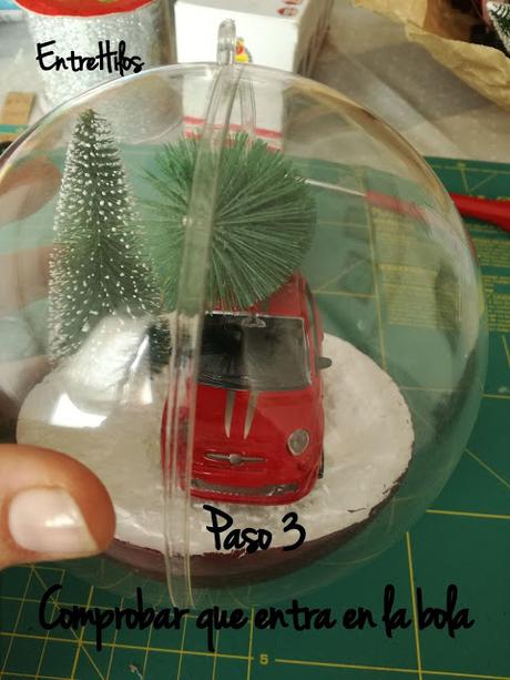 Tutorial: Como hacer una SNOW GLOBE DIY 2