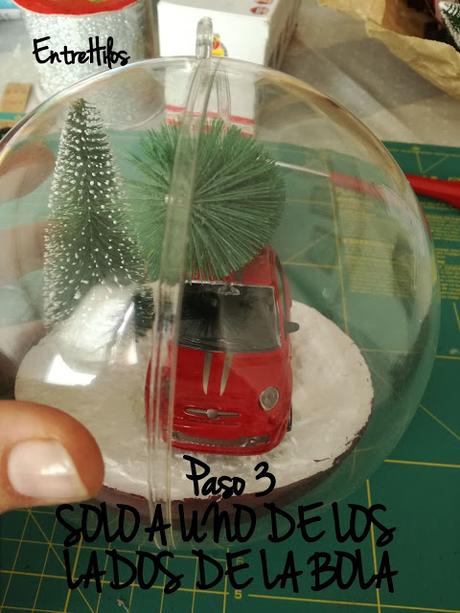 Tutorial: Como hacer una SNOW GLOBE DIY 2