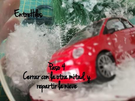 Tutorial: Como hacer una SNOW GLOBE DIY 2