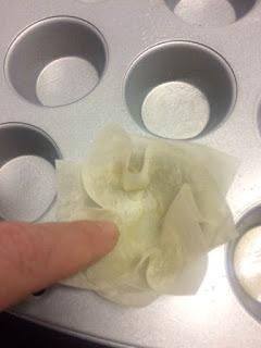 PASTELITOS DE PASTA FILO MASCARPONE Y FRAMBUESA