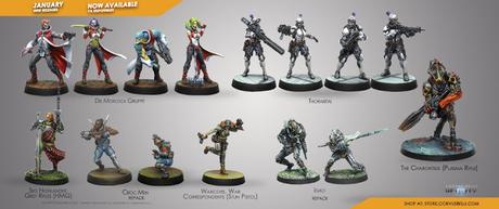 Novedades de Aristeia! e Infinity para Enero (BoW, FB) por Corvus Belli