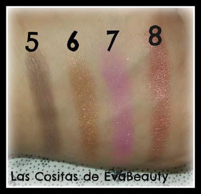 Swatches Paleta ojos Unicorn Love de I Heart Makeup London Swatches Paleta ojos Unicorn Love de I Heart Makeup London