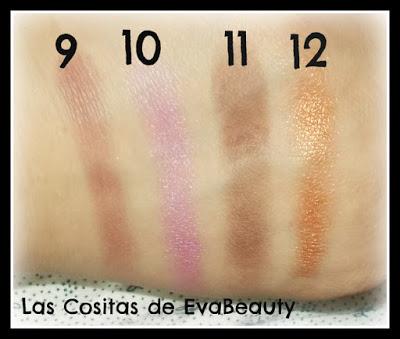 Swatches Paleta ojos Unicorn Love de I Heart Makeup London Swatches Paleta ojos Unicorn Love de I Heart Makeup London
