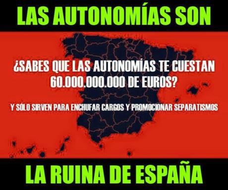 España necesita desmontar con urgencia el Estado de las Autonomías