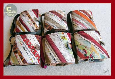 Como hacer una bolsa plegable para la compra. Videotutorial.