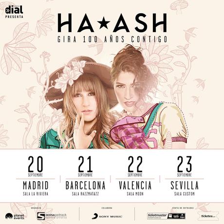 Ha*Ash anuncian las fechas de su gira española