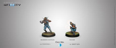 Precios de las novedades de Infinity y Aristeia! para enero