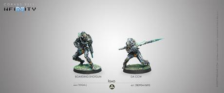 Precios de las novedades de Infinity y Aristeia! para enero Precios de las novedades de Infinity y Aristeia! para enero