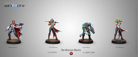 Precios de las novedades de Infinity y Aristeia! para enero Precios de las novedades de Infinity y Aristeia! para enero