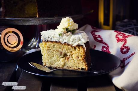 Pastel de Mascarpone y Naranja