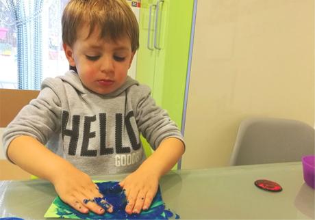 Postales de Navidad hechas por los niños Postales de Navidad hechas por los niños