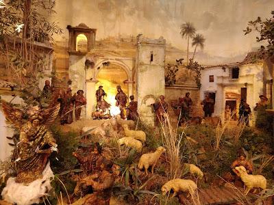 Inauguración del Belén de la ermita de la Divina Pastora