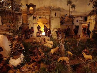 Inauguración del Belén de la ermita de la Divina Pastora