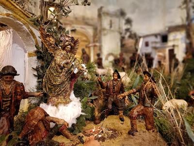 Inauguración del Belén de la ermita de la Divina Pastora