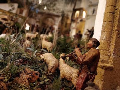 Inauguración del Belén de la ermita de la Divina Pastora