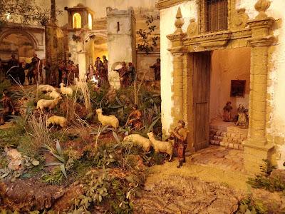 Inauguración del Belén de la ermita de la Divina Pastora