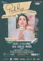 Concierto de Paula Rojo en Sala Caracol