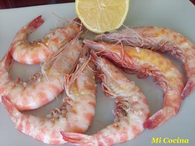 LANGOSTINOS A LA PLANCHA LANGOSTINOS A LA PLANCHA