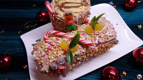 Bizcochos para brazos gitanos o troncos de navidad