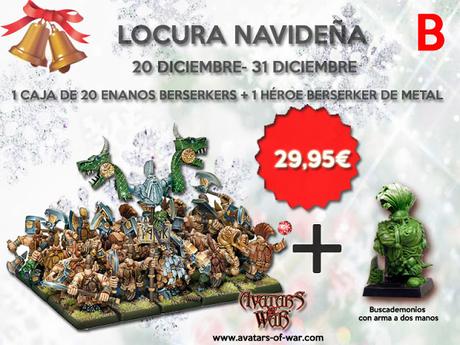 Cuatro ofertas navideñas de Avatars of War