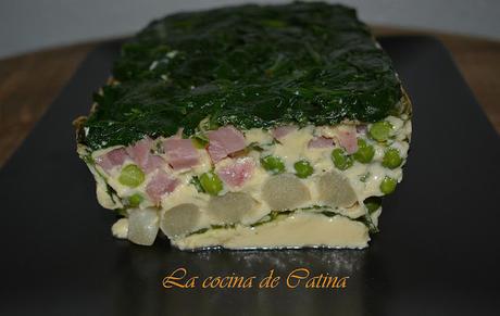 Terrina de espárragos