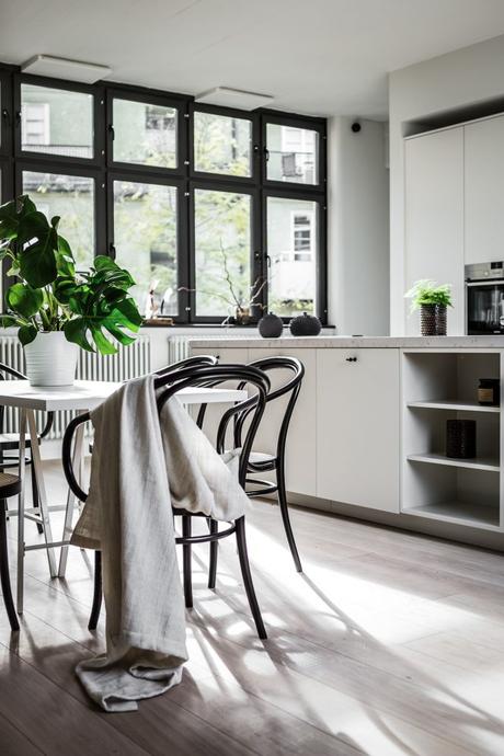 extractor encimera distribución abierta diseño interiores decoración interiores cocina nórdica cocina moderna cocina minimalista cocina minimal 