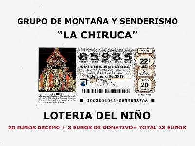 LOTERÍA DEL NIÑO 2018