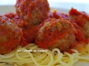 Albondigas salsa tomate