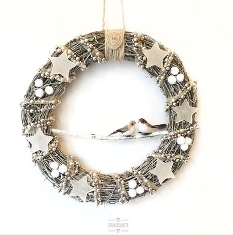 14 diy Coronas de Navidad